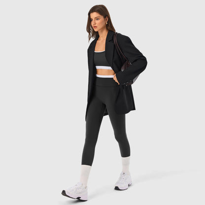 INNO MINT Women'S Workout Set 2 Pieces Workout Outfits Seamless Yoga Leggings with Padded Sports Bras Athletic Gym Casual Outfits